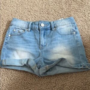 Jean shorts (never worn)